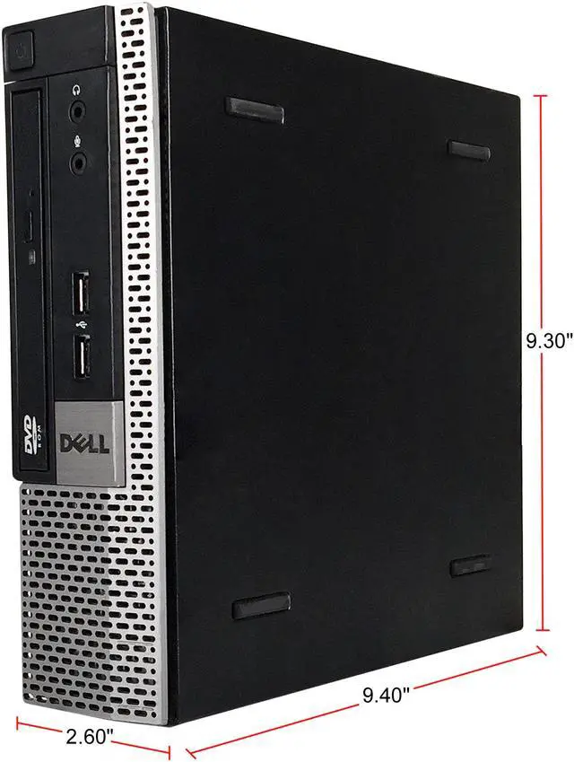 Alt view image 3 of 5 - DELL Grade A Desktop Computer OptiPlex 9020 Intel Core i3-4160 8GB DDR3 Intel HD Graphics 4400 Windows 10 Home 64-bit Multi-language