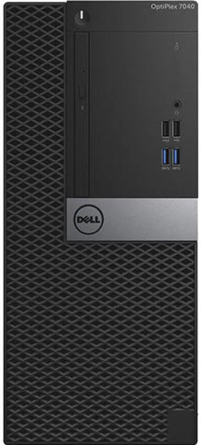 Main image of DELL Desktop Computer Optiplex 7040 Tower Intel Core i7 6th Gen 6700 (3.40 GHz) 16 GB DDR4 RAM 1 TB SSD DVD Intel HD Graphics 530 Windows 10 Pro 64-bit