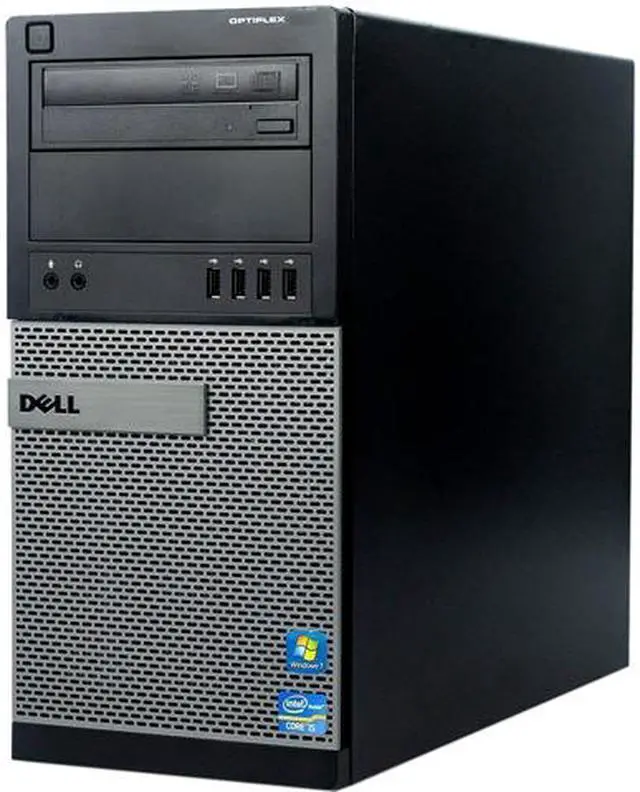 Main image of DELL 9010-T Desktop Computer Intel Core i7 3rd Gen 3770 (3.40 GHz) 16 GB DDR3 480 GB SSD Intel HD Graphics 4000 Windows 10 Pro 64-bit