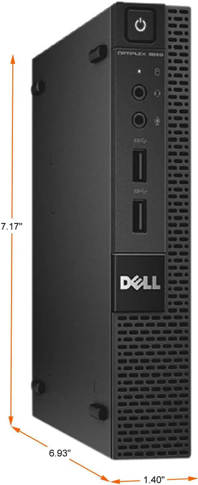 Alt view image 2 of 5 - DELL Desktop Computer OptiPlex 9020-MICRO Intel Core i5-4590T 8GB DDR3 500GB HDD Intel HD Graphics 4600 Windows 10 Pro 64-bit