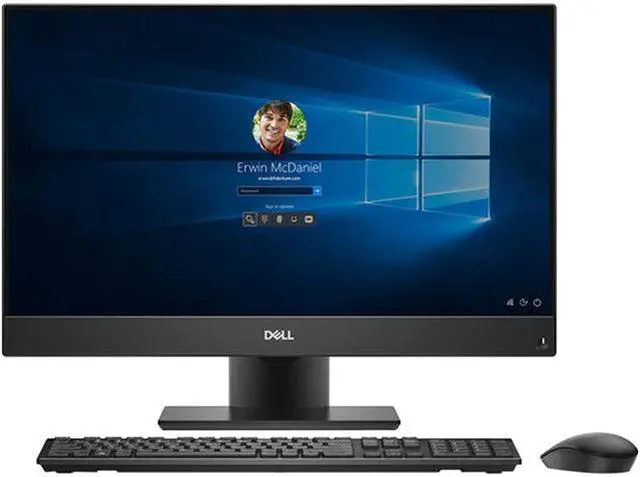 Main image of DELL All-in-One Computer OptiPlex 7470 Intel Core i5-9600 16GB DDR4 256GB PCIe SSD 23.8" Touchscreen Windows 10 Pro 64-bit
