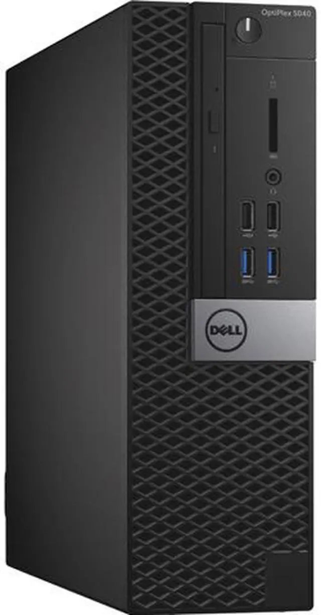 Main image of DELL Desktop Computer OptiPlex 5040 Intel Core i7 6th Gen 6700 (3.40GHz) 16 GB 256 GB SSD DVD Intel HD Graphics 530 Windows 10 Pro 64-bit