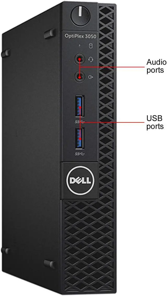 Alt view image 2 of 2 - DELL Desktop Computer 3050 Intel Core i5-7500T 16 GB 256 GB M.2-NVMe SSD Intel HD Graphics 630 Windows 10 Pro 64-bit