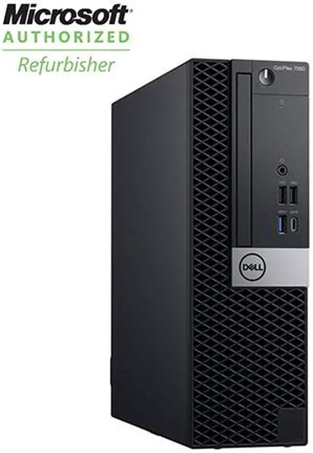 Main image of DELL Grade A Desktop Computer OptiPlex 7060 Intel Core i5-8500 8GB DDR4 500GB HDD Intel UHD Graphics 630 Windows 10 Pro 64-bit