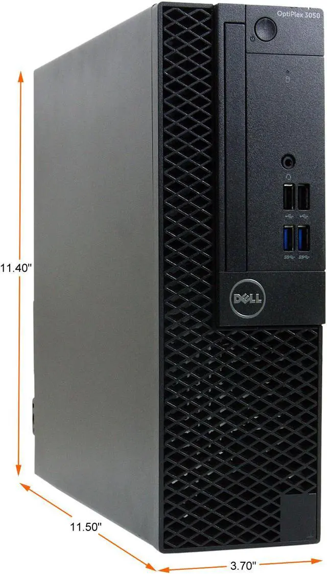 Alt view image 2 of 4 - DELL Desktop Computer 3050-SFF Intel Core i7-6700 16GB DDR4 512GB SSD Intel HD Graphics 530 Windows 10 Pro 64-bit