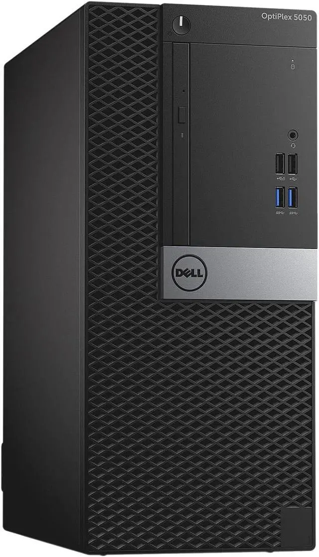 Main image of DELL Desktop Computer 5050-T Intel Core i7-6700 16GB DDR4 512GB SSD Intel HD Graphics 530 Windows 10 Pro 64-bit