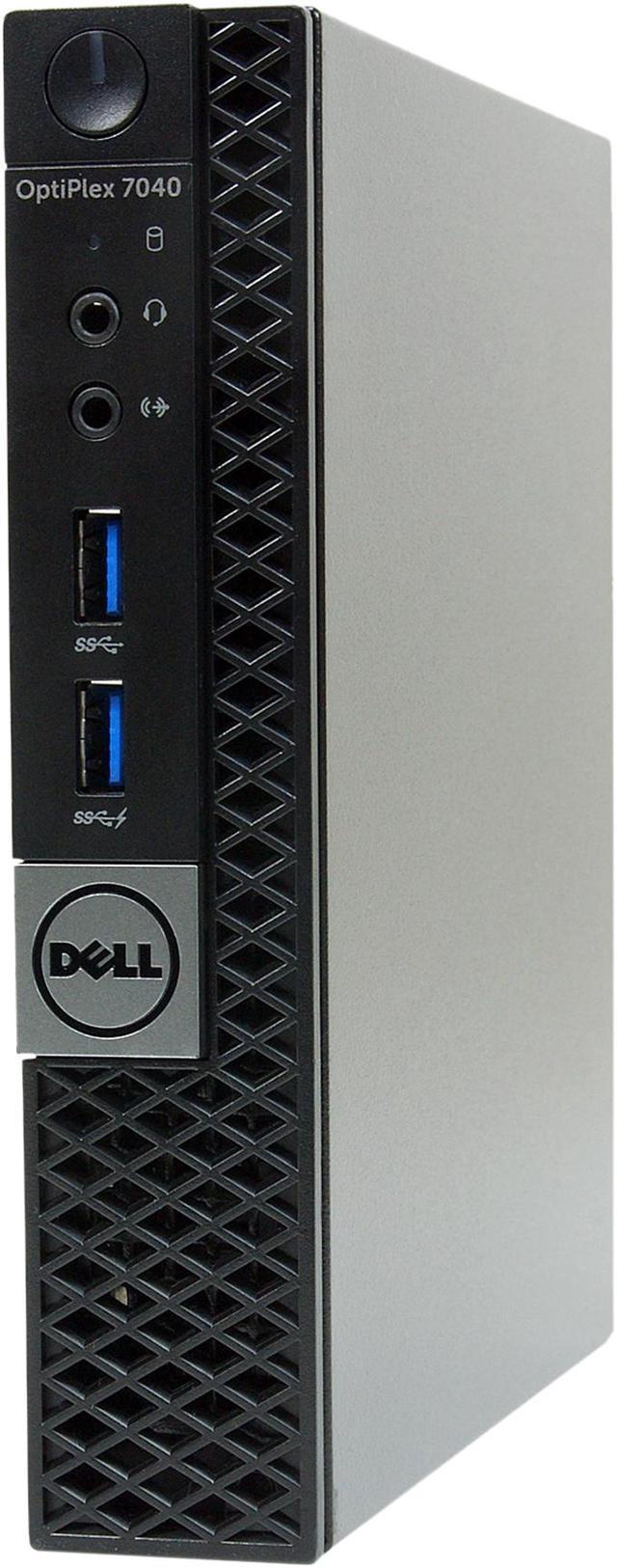 Refurbished: DELL Desktop Computer 7040-MICRO Intel Core i5 6th