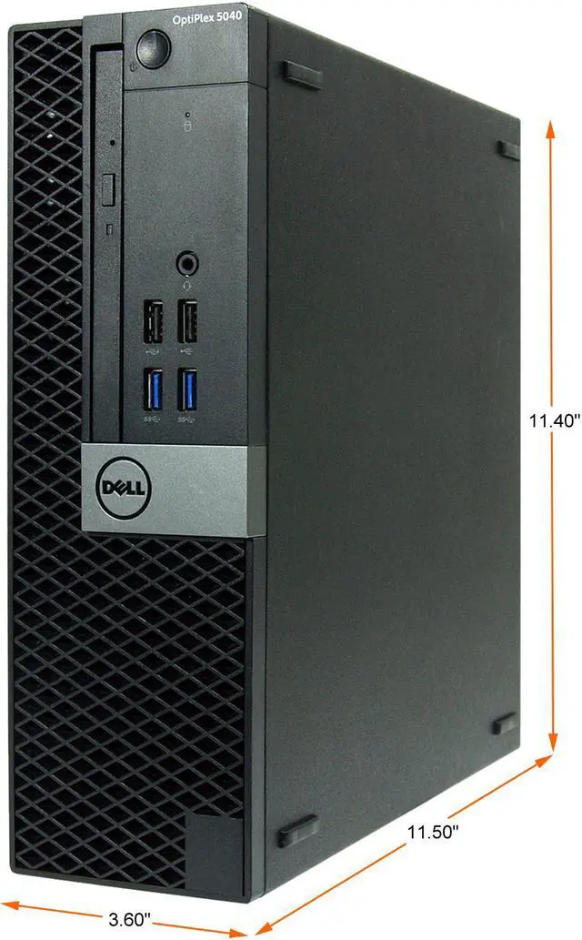 Alt view image 2 of 4 - DELL Desktop Computer OptiPlex 5040-SFF Intel Core i7 6th Gen 6700 (3.40GHz) 16 GB 512 GB SSD DVDRW Intel HD Graphics 530 Windows 10 Pro 64-bit