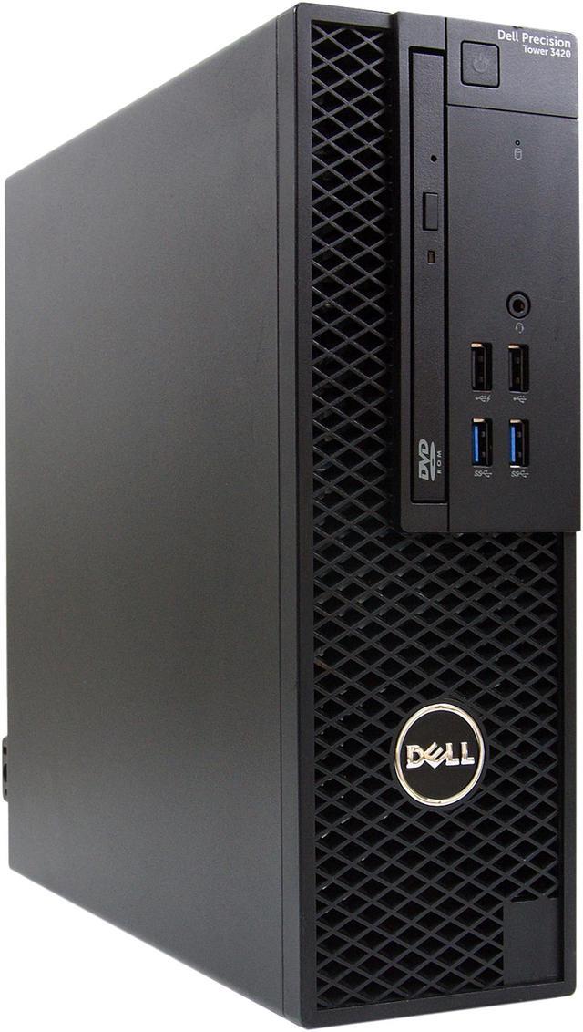 Refurbished: DELL Desktop Computer Precision 3420-SFF Intel Core