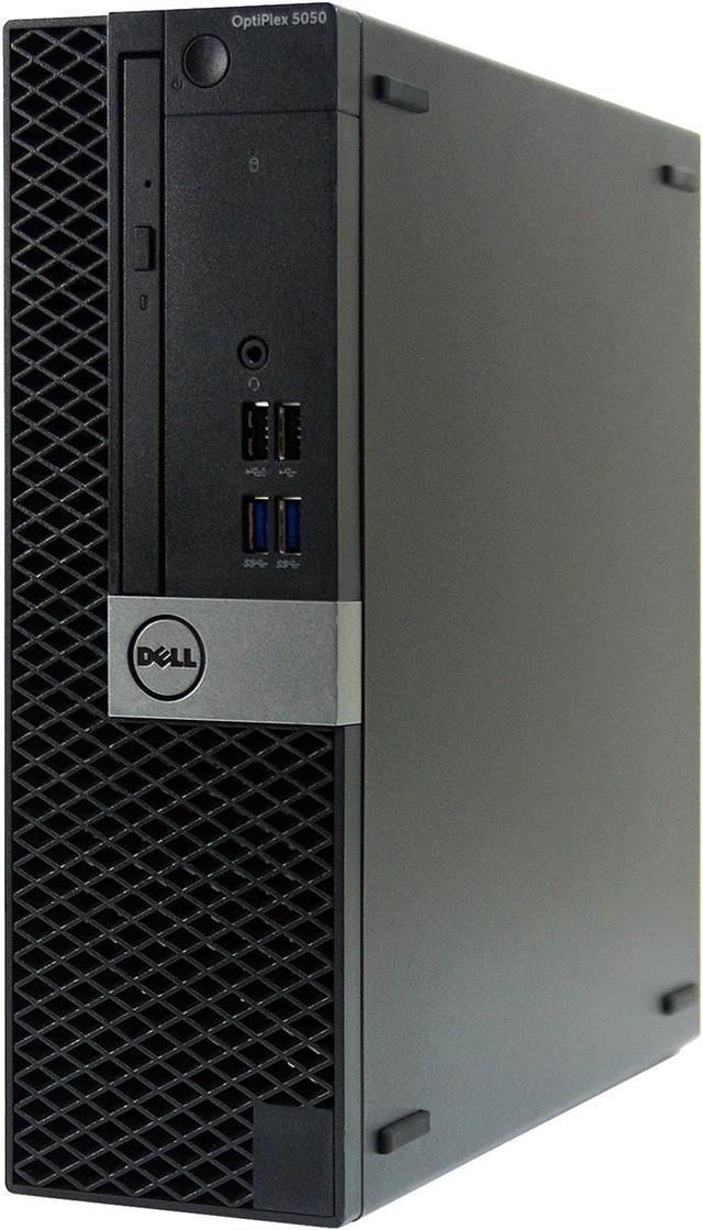 DELL Desktop Computer OptiPlex 5050-SFF Intel Core i5 7th Gen 7500  (3.40GHz) 8GB DDR4 256 GB SSD Intel HD Graphics 630 Windows 10 Pro 64-bit