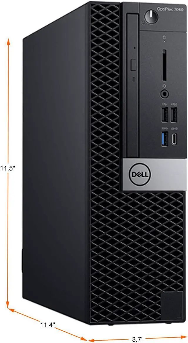 Alt view image 2 of 3 - DELL Business Desktop OptiPlex 7060 Intel Core i7-8700 16GB DDR4 256GB SSD Intel UHD Graphics 630 Windows 10 Pro 64-bit