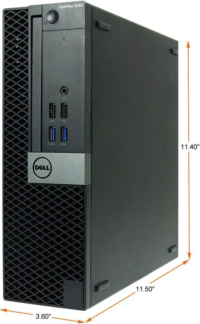 Alt view image 4 of 4 - DELL Business Desktop OptiPlex 5040-SFF Intel Core i7-6700 16 GB DDR3L 2TB HDD Intel HD Graphics 530 Windows 10 Pro 64-bit