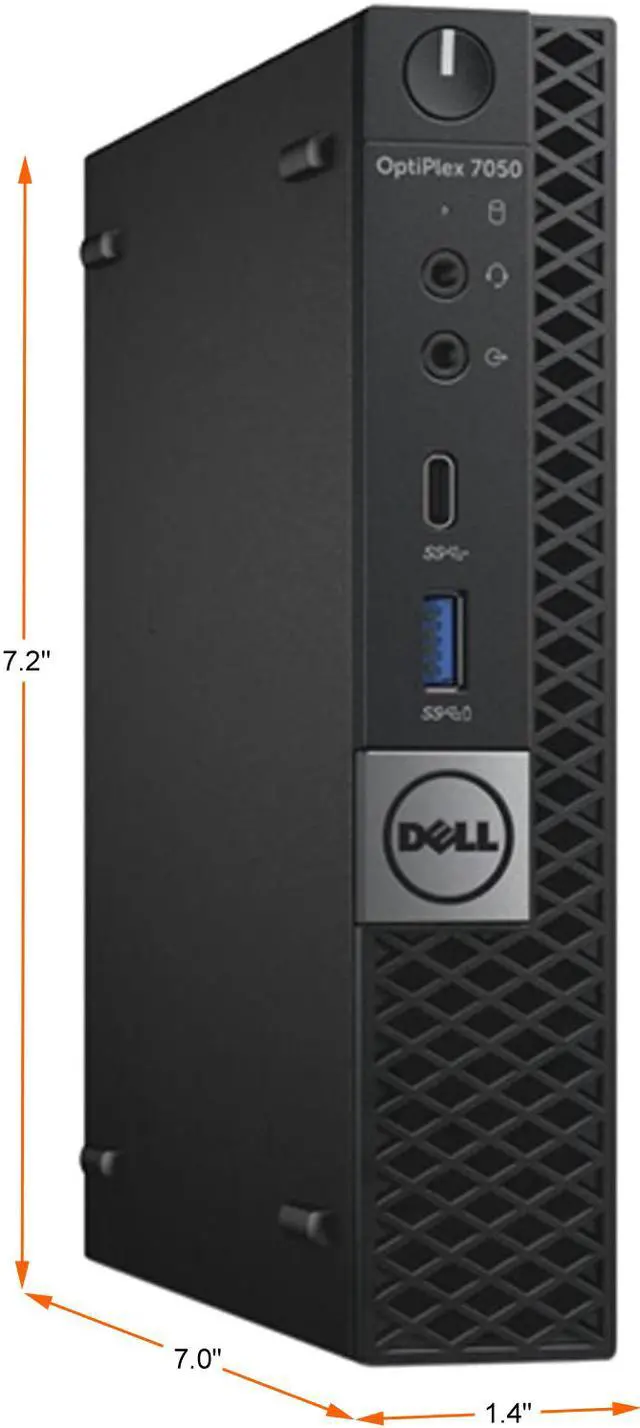 Alt view image 2 of 2 - DELL Business Desktop OptiPlex 7050 Intel Core i7-6700T 32 GB 256GB SSD Intel HD Graphics 530 Windows 10 Pro 64-bit