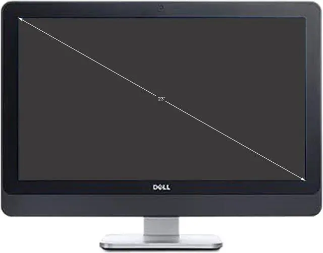 Alt view image 2 of 6 - DELL OptiPlex 9020 All-in-One Computer Intel Core i7 4th Gen 4770S (3.10GHz) 8GB DDR3 1TB HDD 23" Windows 10 Pro 64-bit