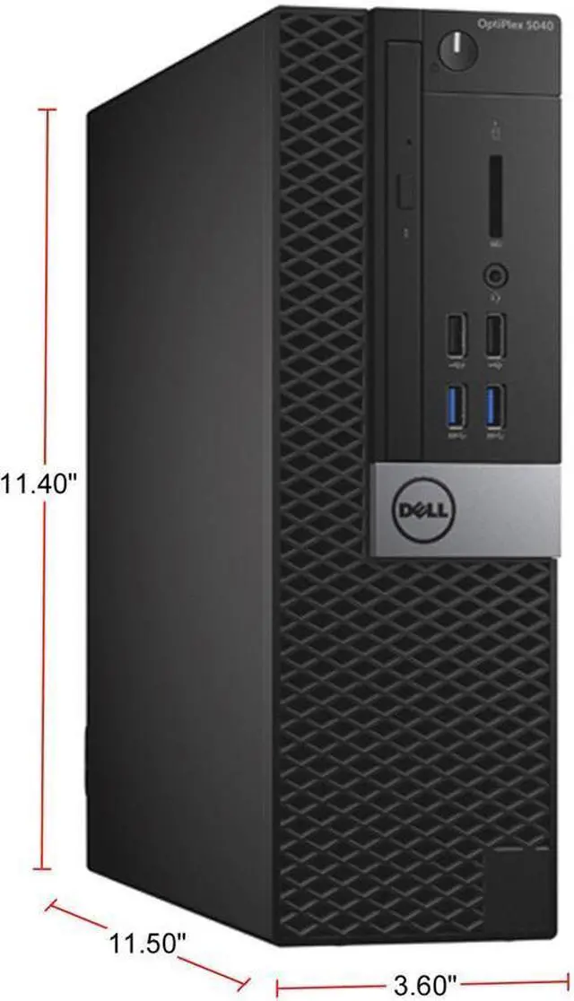 Alt view image 3 of 5 - DELL OptiPlex 5040 Desktop Intel Core i5 6th Gen 6500 (3.20GHz) 16 GB 256 GB SSD AMD Radeon R5 340X 2 GB DVD Windows 10 Pro 64-bit Bundled with OVLENG Q7 Headset