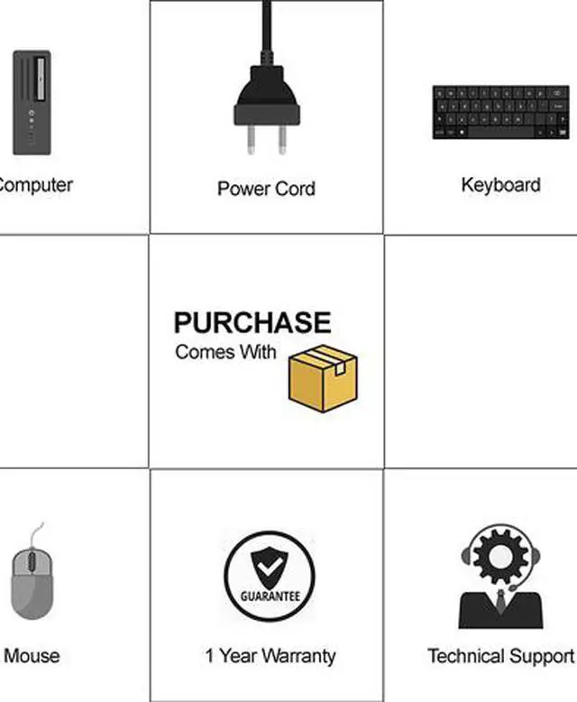 Alt view image 6 of 6 - DELL Business Desktop OptiPlex 7050 Intel Core i5-7500 16GB DDR4 256 GB NVMe SSD Intel HD Graphics 630 Windows 10 Pro 64-bit