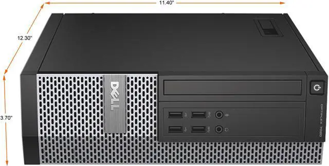 Alt view image 2 of 3 - DELL Business Desktop OptiPlex 7020 Intel Core i5-4590 8GB DDR3 256GB SSD Intel HD Graphics 4600 Windows 10 Pro 64-bit