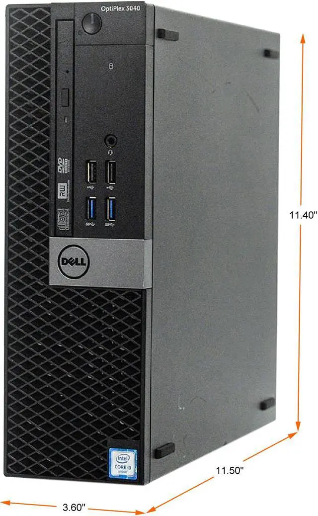 Alt view image 2 of 3 - DELL Business Desktop OptiPlex 3040 SFF Intel Core i5-6500 8GB DDR3 Intel HD Graphics 530 Windows 10 Pro 64-bit