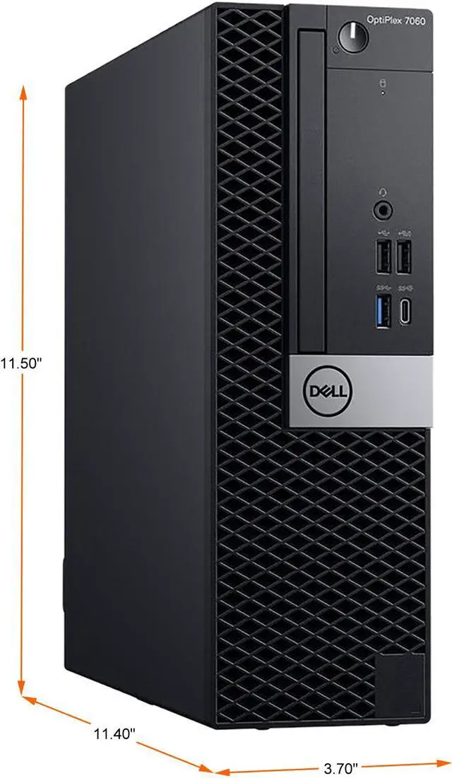 Alt view image 2 of 2 - Dell OptiPlex 7060 Small Form Factor Desktop Intel Core i5 8th Gen 8500 (3.00GHz) 16GB DDR4 256 GB SSD Intel UHD Graphics 630 Windows 10 Pro 64-bit Grade A