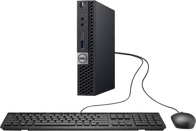 Main image of DELL Business Desktop OptiPlex 7070 Micro Intel Core i5-8600T 16GB DDR4 256GB SSD Intel UHD Graphics 630 Windows 10 Pro 64-bit