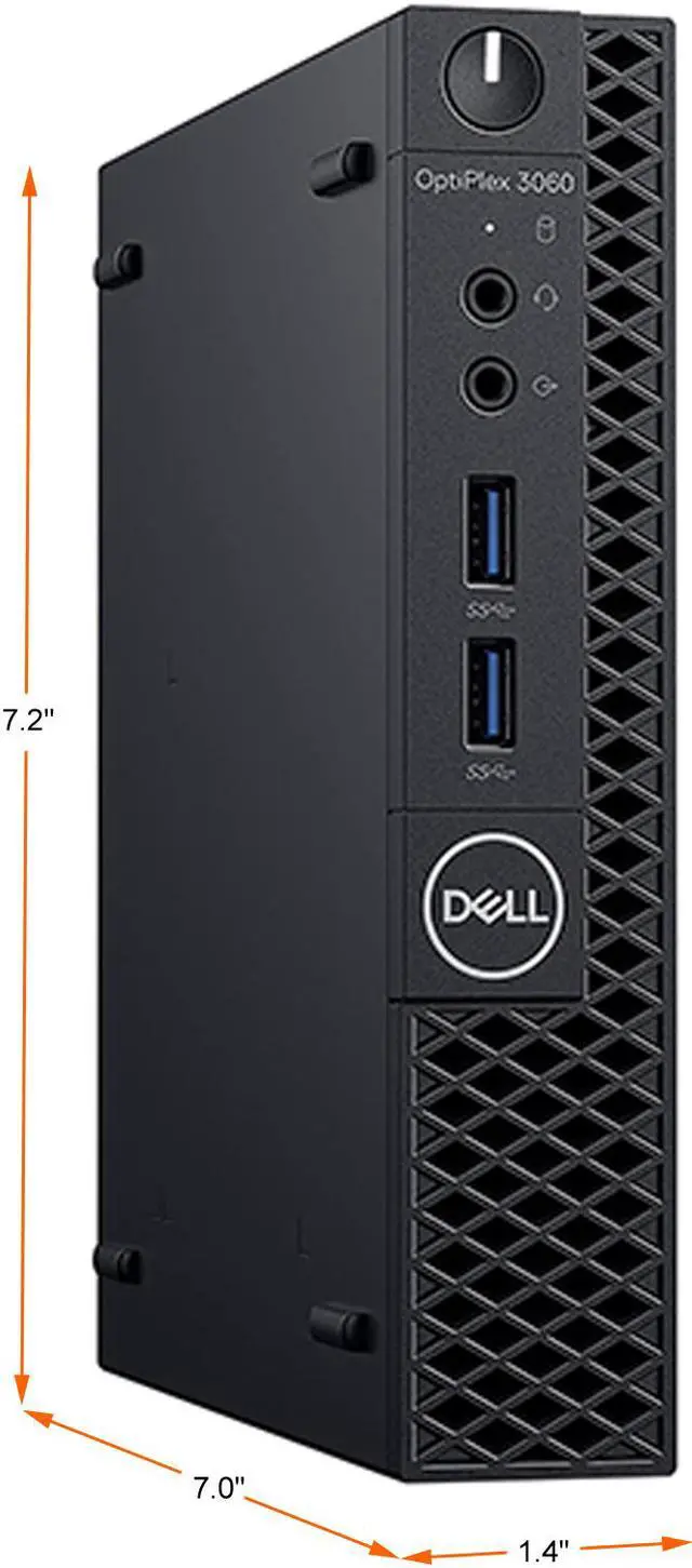 Alt view image 2 of 4 - DELL Business Desktop OptiPlex 3060-MICRO Intel Core i5-8400T 8GB DDR4 256GB SSD Intel UHD Graphics 630 Windows 11 Pro 64-bit
