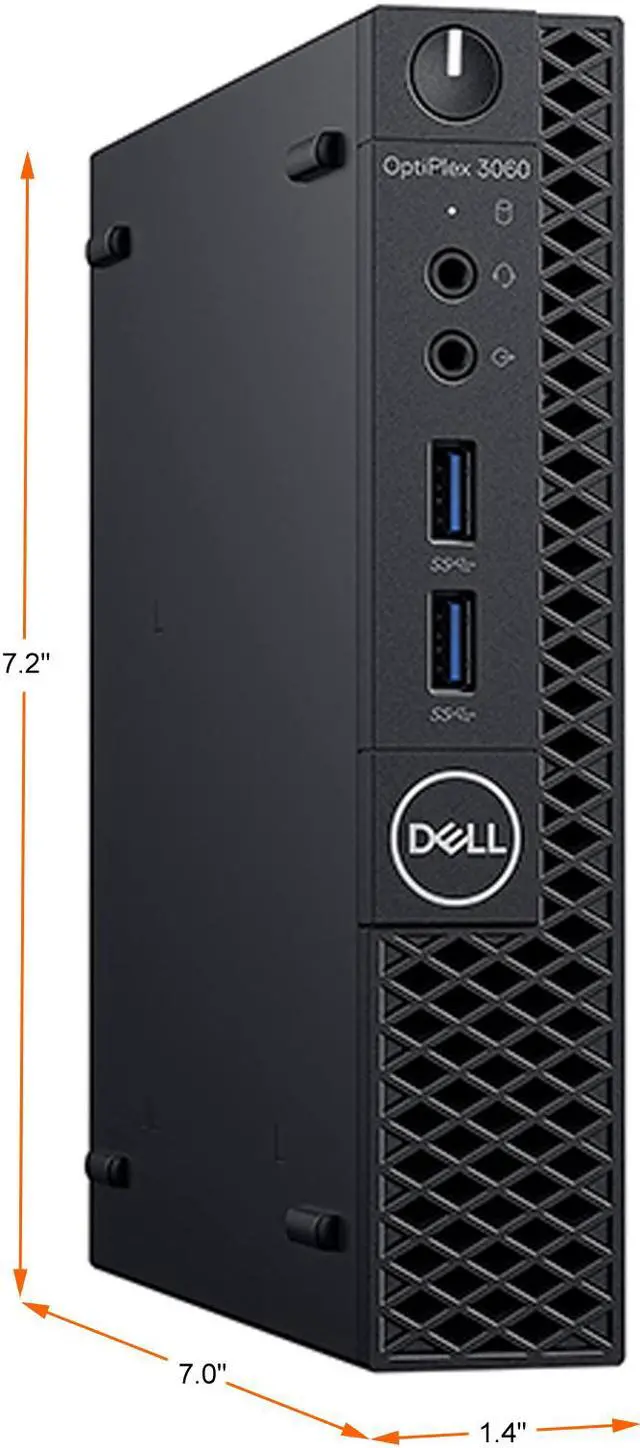 Alt view image 2 of 4 - DELL Business Desktop OptiPlex 3060-MICRO Intel Core i5-8400T 16GB DDR4 500 GB M.2 NVMe SSD Intel UHD Graphics 630 Windows 11 Pro 64-bit