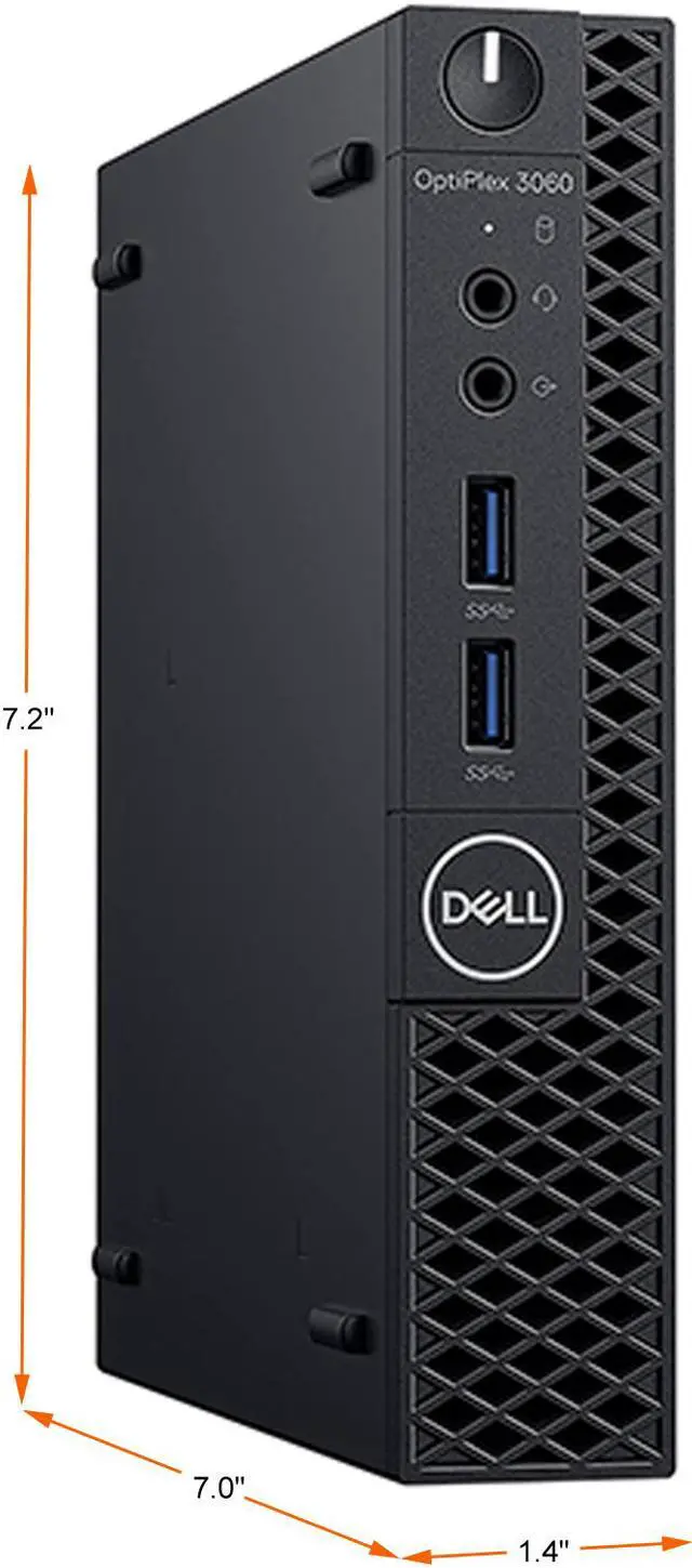 Alt view image 2 of 4 - DELL Business Desktop OptiPlex 3060-MICRO Intel Core i5-8500T 16GB DDR4 256GB SSD Intel UHD Graphics 630 Windows 11 Pro 64-bit