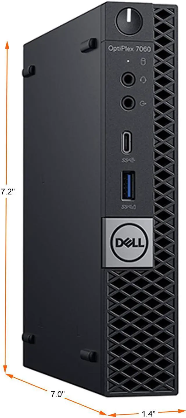 Alt view image 2 of 4 - DELL Business Desktop OptiPlex 7060-MICRO Intel Core i5-8500T 16GB DDR4 256GB SSD Intel UHD Graphics 630 Windows 11 Pro 64-bit