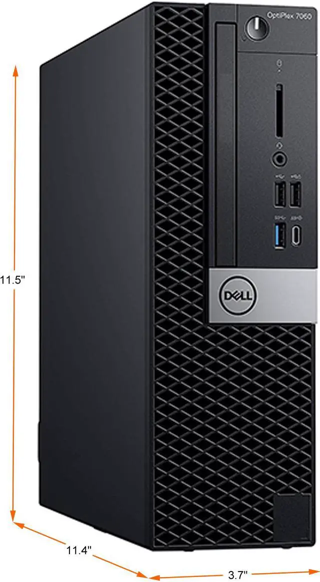 Alt view image 2 of 4 - DELL Business Desktop OptiPlex 7060-SFF Intel Core i5-8500 16GB DDR4 500 GB M.2 NVMe SSD Intel UHD Graphics 630 Windows 11 Pro 64-bit