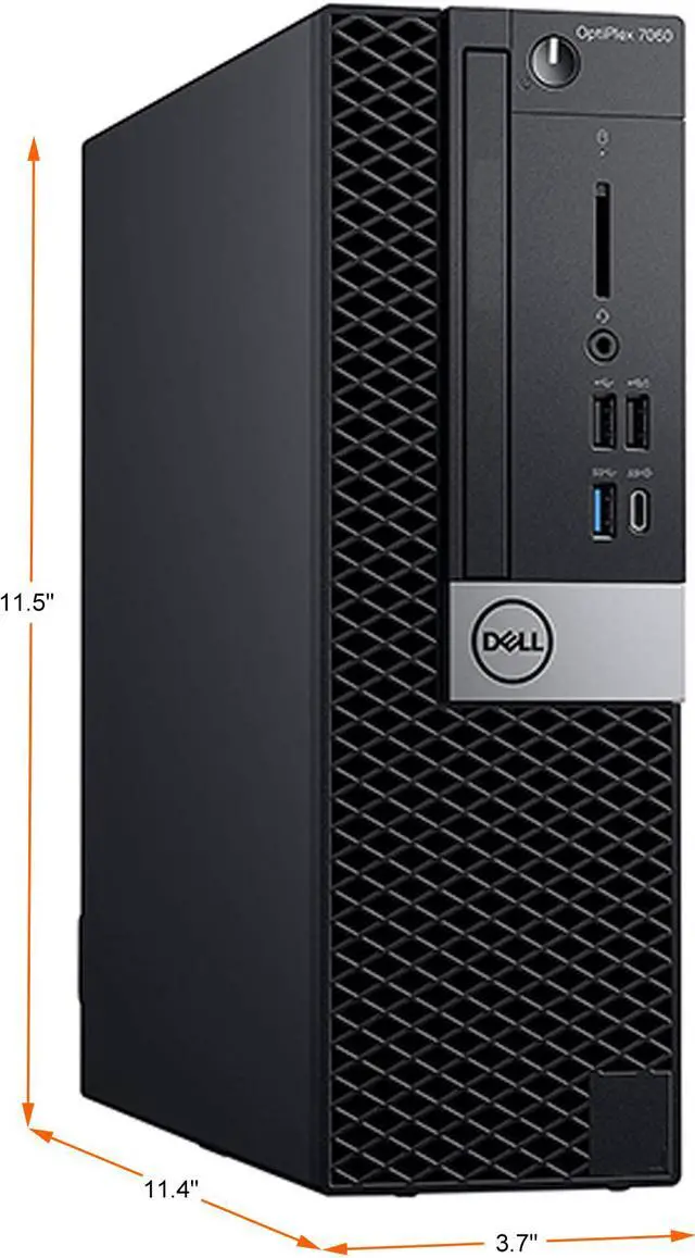 Alt view image 2 of 4 - DELL Business Desktop OptiPlex 7060-SFF Intel Core i7-8700 16GB DDR4 500 GB M.2 NVMe SSD Intel UHD Graphics 630 Windows 11 Pro 64-bit