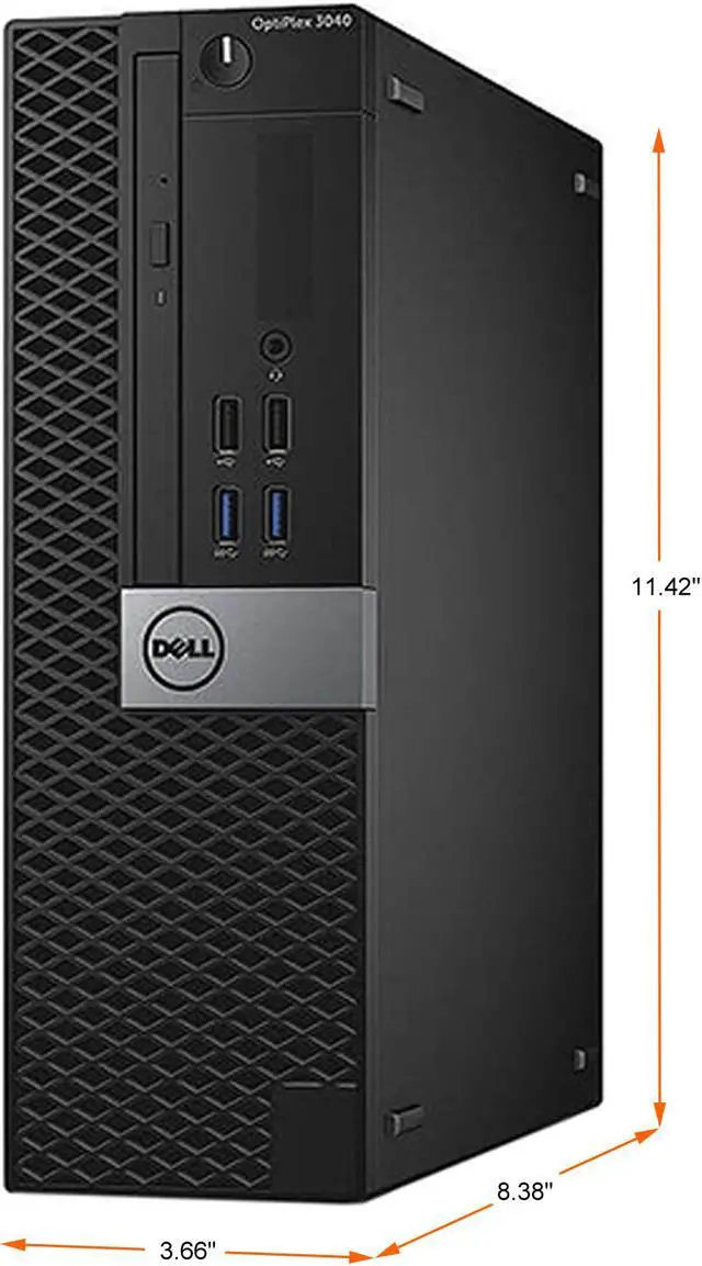 Alt view image 2 of 2 - DELL Business Desktop OptiPlex 3040 Intel Core i5 6th Gen 6500 (3.20GHz) 16 GB DDR3L 512 GB SSD Intel HD Graphics 530 Windows 10 Pro 64-bit (Grade A Refurbished)