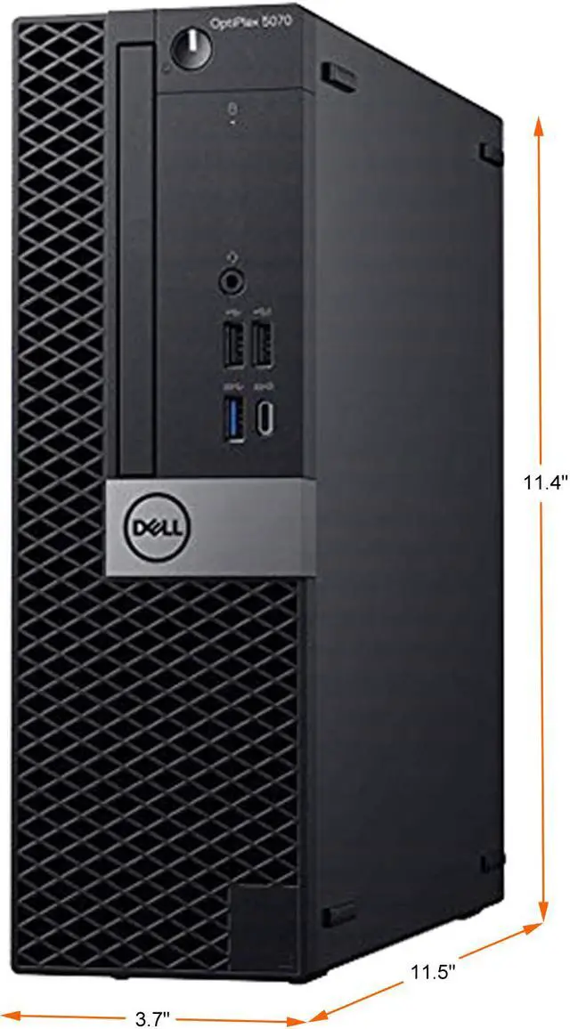 Alt view image 2 of 2 - DELL Business Desktop OptiPlex 5070 Intel Core i5 9th Gen 9500 (3.00GHz) 16 GB DDR4 256 GB SSD Intel UHD Graphics 630 Windows 10 Pro 64-bit (Grade A Refurbished)