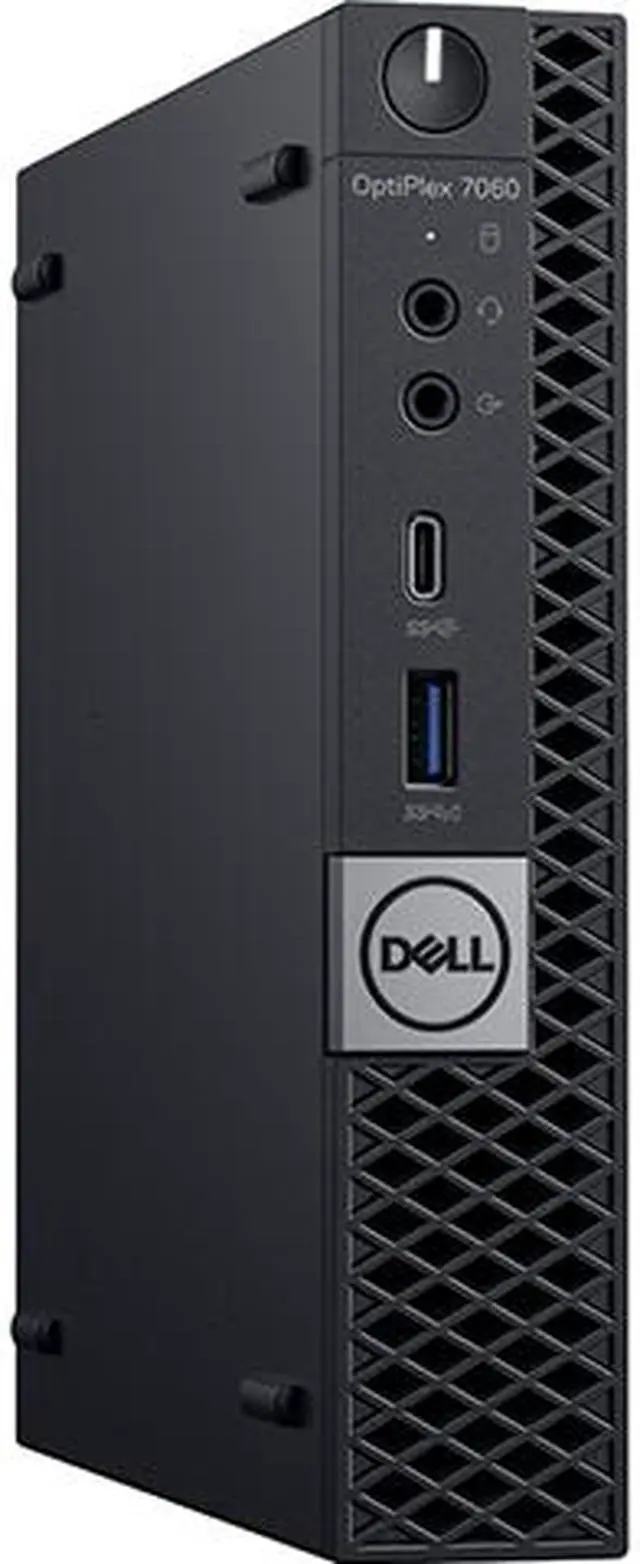 Main image of Dell OptiPlex 7060 Micro Form Factor Desktop Intel Core i5 8th Gen 8500T (2.10GHz) 8GB DDR4 256GB SSD Windows 10 Pro 64-bit