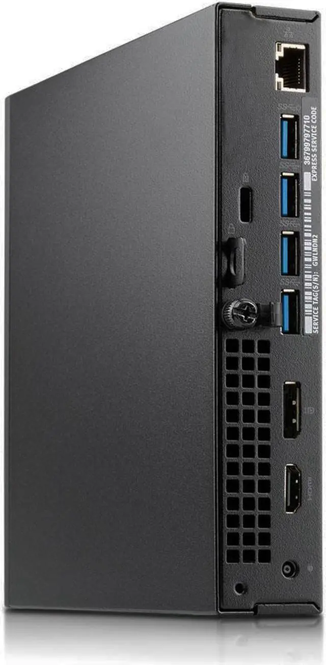 Alt view image 2 of 2 - DELL Business Desktop OptiPlex 7050-MICRO Intel Core i7-7700T 16GB DDR4 500GB PCIe SSD Intel HD Graphics 630 Windows 10 Pro 64-bit