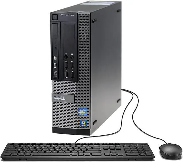 Main image of DELL Business Desktop OptiPlex 7010-SFF Intel Core i5-3470 8GB DDR3 512GB SSD Intel HD Graphics 2500 Windows 10 Pro 64-bit