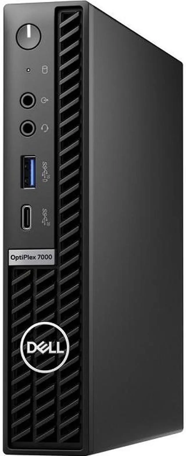 Main image of Dell OptiPlex 7000 Micro Form Factor Desktop Intel Core i5-12500 6-Core Processor 3.00GHz 8GB 800MHz DDR5 SoDIMM Non-ECC RAM (1x8GB) 256GB PCIe M.2 NVMe Class 35 SSD Windows 11 Pro 64-Bit MFF