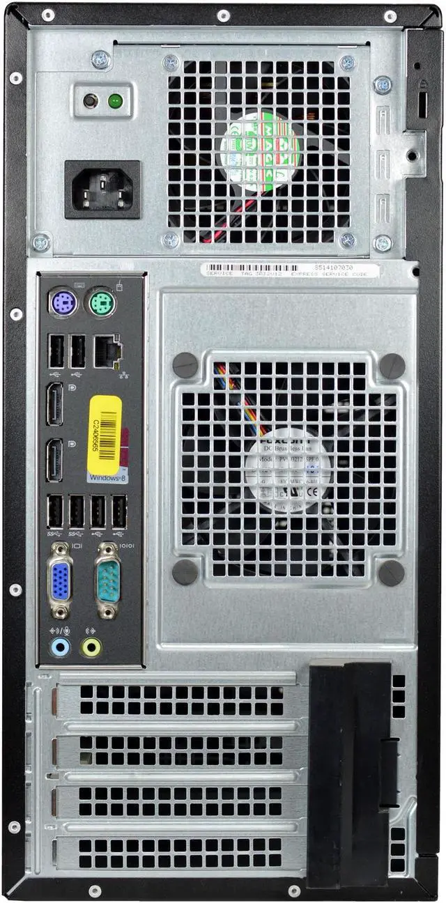 Alt view image 2 of 2 - DELL Business Desktop OptiPlex 9020-T Intel Core i5-4570 16GB DDR3 512GB SSD Intel HD Graphics 4600 Windows 10 Pro 64-bit