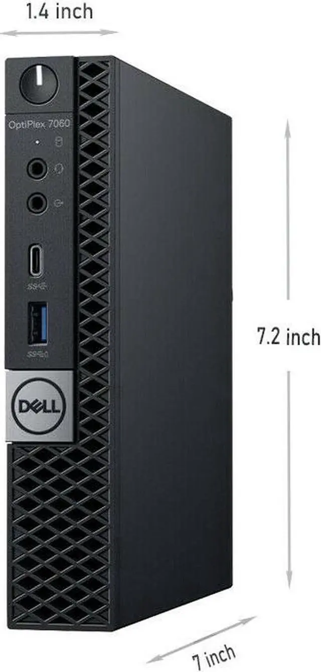 Alt view image 4 of 4 - DELL OptiPlex 7060 Desktop Micro Intel Core i5-8500T 2.10 GHz 16GB DDR4 RAM 256GB SSD Windows 11 Pro 64-bit