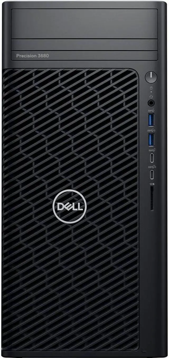 Main image of Dell Precision 3000 3680 Workstation - Intel Core i9 14th Gen i9-14900 - 32 GB - 512 GB SSD - Tower - Black - Windows 11 Pro   PVK5H