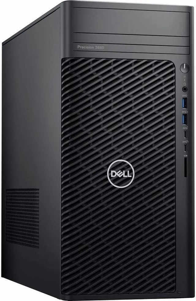 Alt view image 2 of 3 - Dell Precision 3000 3680 Workstation - Intel Core i9 14th Gen i9-14900 - 32 GB - 512 GB SSD - Tower - Black - Windows 11 Pro   PVK5H