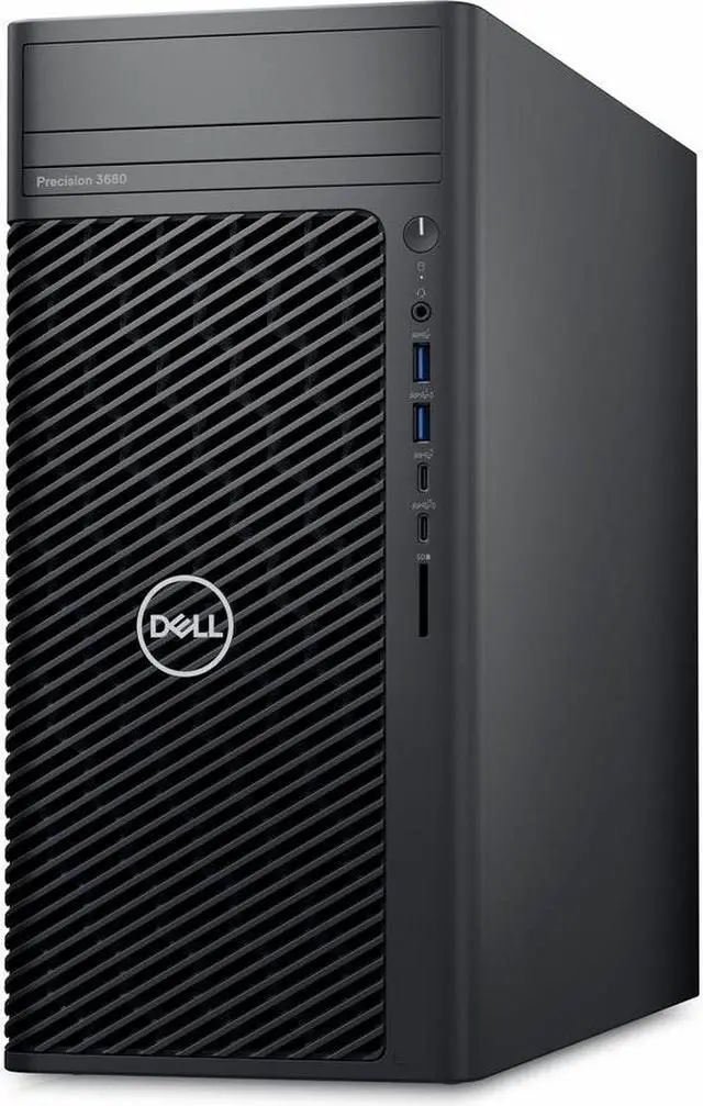 Alt view image 3 of 4 - Dell Precision 3680 Workstation - Intel Core i7 14th Gen i7-14700 - vPro Technology - 32 GB - 512 GB SSD - Windows 11 Pro - NVIDIA RTX 2000 Ada 16 GB Graphics - DVD-Writer - Black VVFHF