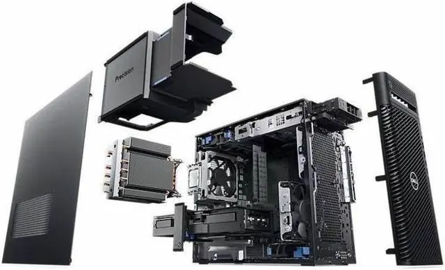 Alt view image 4 of 4 - Dell Precision 3680 Workstation - Intel Core i7 14th Gen i7-14700 - vPro Technology - 32 GB - 512 GB SSD - Windows 11 Pro - NVIDIA RTX 2000 Ada 16 GB Graphics - DVD-Writer - Black VVFHF