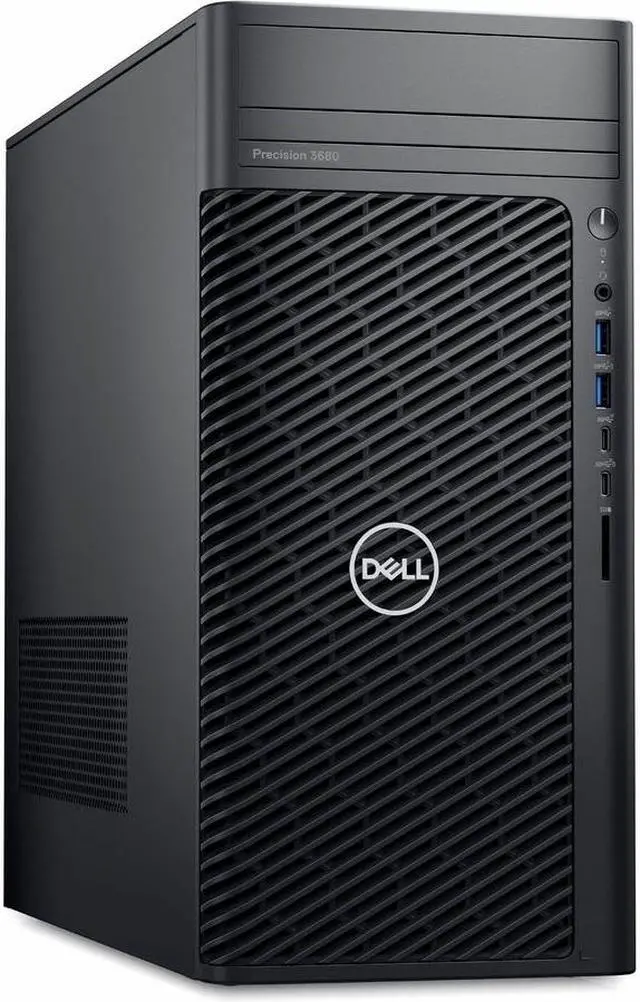 Main image of Dell Precision 3000 3680 Workstation - Intel Core i5 14th Gen i5-14500 - 16 GB - 512 GB SSD - Tower - Black - Windows 11 Pro - English (US) Keyboard   8KRPJ