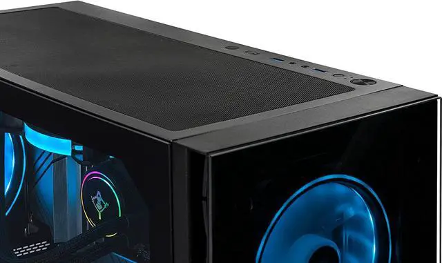 Alt view image 7 of 9 - Yeyian Gaming Desktop YEYIAN WARRIOR Yari X21 Intel Core i9-12900KF 32GB DDR5 2TB HDD 2 TB NVMe SSD GeForce RTX 3080 Windows 11 Home 64-bit