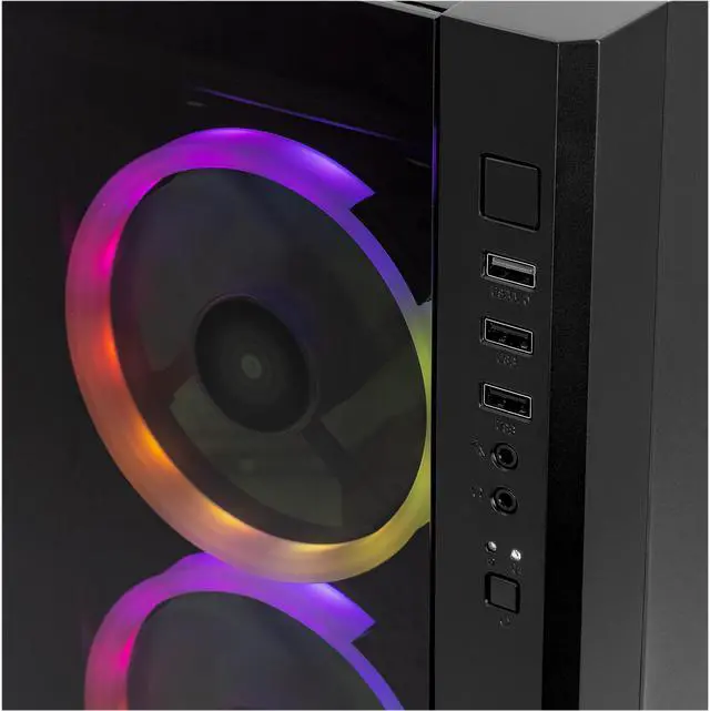 Alt view image 10 of 12 - Yeyian Gaming Desktop Katana X10 Intel Core i5-11400F 16GB DDR4 500 GB NVMe SSD GeForce RTX 3060 Ti Windows 11 Home 64-bit