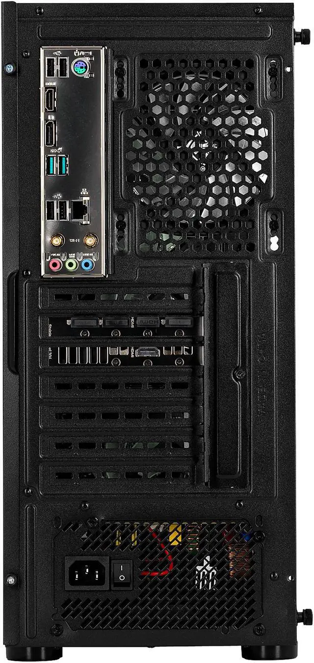 Alt view image 12 of 12 - Yeyian Gaming Desktop Katana X10 Intel Core i5-11400F 16GB DDR4 500 GB NVMe SSD GeForce RTX 3060 Ti Windows 11 Home 64-bit