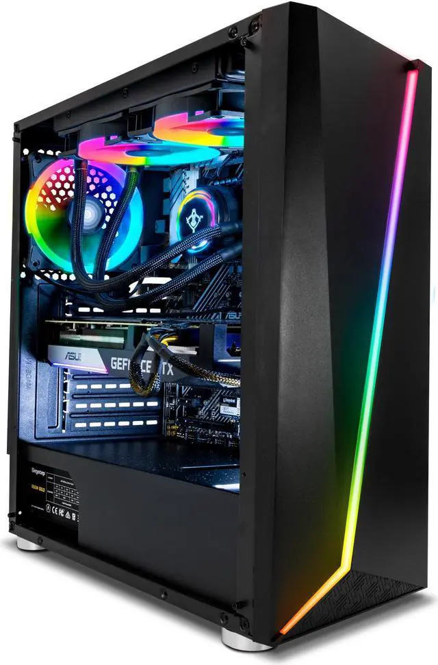 Alt view image 2 of 4 - Yeyian Gaming Desktop YPI-KUNX13-01 Intel Core i7-13700KF 16GB DDR5 1TB NVMe SSD SSD GeForce RTX 3070 Ti Windows 11 Home