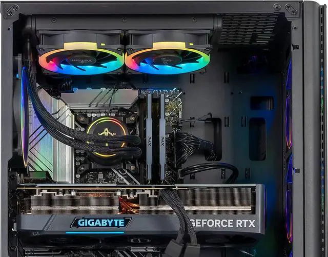 Alt view image 5 of 9 - Yeyian Gaming Desktop YPI-ODAX13-04 Intel Core i7-13700KF 32GB DDR5 2TB SSD GeForce RTX 4080 Windows 11 Home