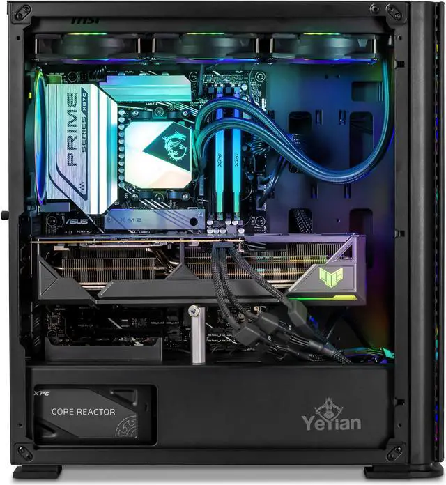 Alt view image 2 of 7 - Yeyian Gaming Desktop Odachi YPA-OD790DC-79W1U AMD Ryzen 9 7900X3D 32GB DDR5 1TB PCIe SSD AMD Radeon RX 7900 XTX Windows 11 Home 64-bit