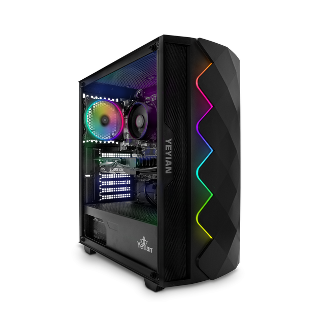 Yeyian Gaming Desktop Intel Core i5 11th Gen 11400F (2.60GHz) 16GB DDR4 500 GB SSD NVIDIA GeForce RTX 3060 Ti Windows 11 Home 64-bit
